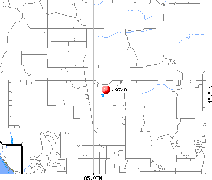 Harbor Springs, MI (49740) map