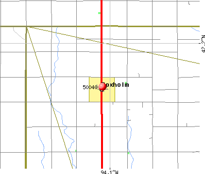 Boxholm, IA (50040) map