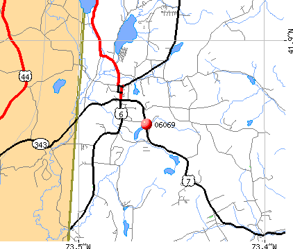 Sharon, CT (06069) map