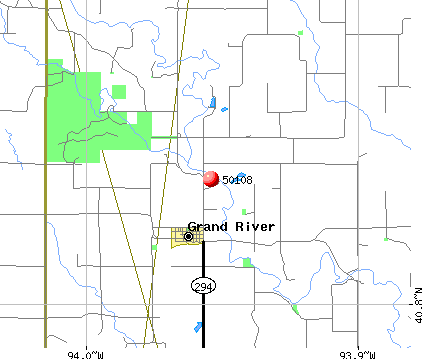 Grand River, IA (50108) map