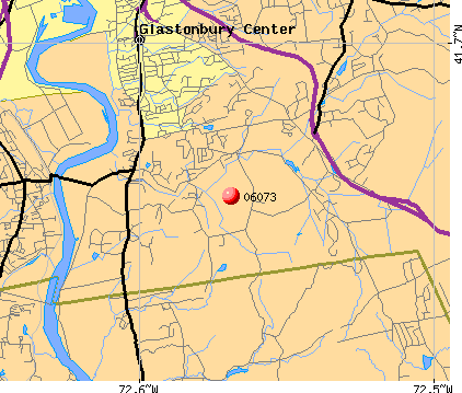 , CT (06073) map