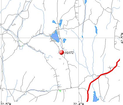Shutesbury, MA (01072) map