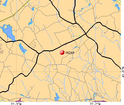 Lebanon, CT (06249) map