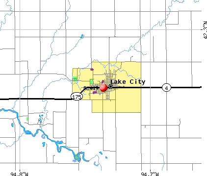Lake City, IA (51449) map
