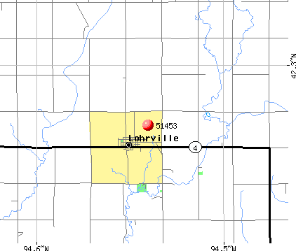 Lohrville, IA (51453) map