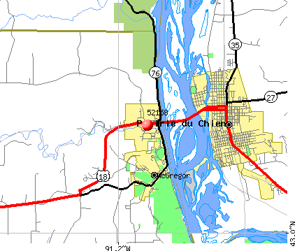 Marquette, IA (52158) map