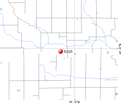 Parnell, IA (52325) map