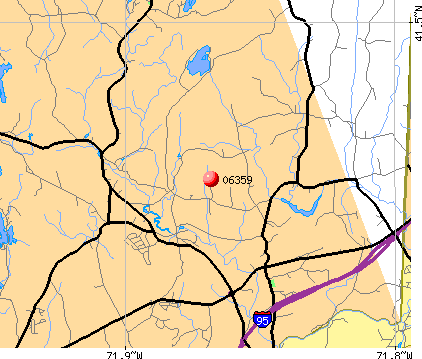 North Stonington, CT (06359) map