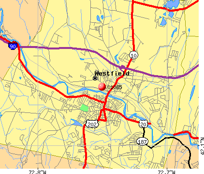 Zip code for westfield ma