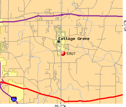 Cottage Grove, WI (53527) map
