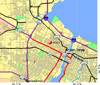 green bay zip code map 54303 Zip Code Green Bay Wisconsin Profile Homes Apartments green bay zip code map