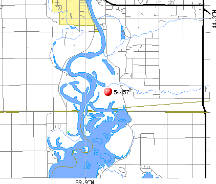 Nekoosa, WI (54457) map