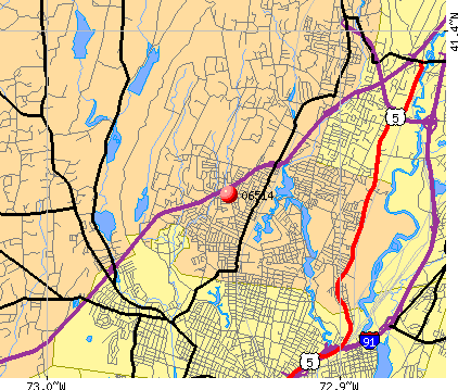 Hamden, CT (06514) map