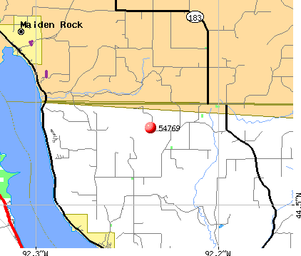 Stockholm, WI (54769) map
