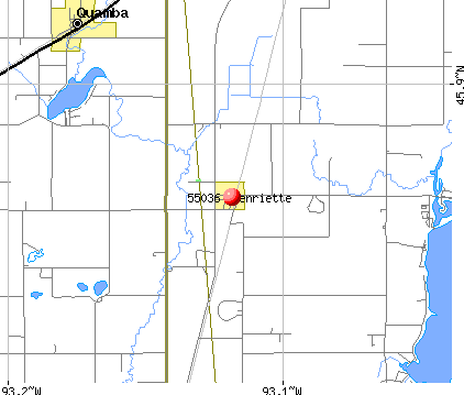 Henriette, MN (55036) map