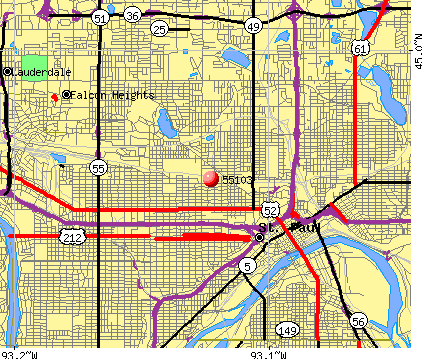 zip code map st paul mn 55103 Zip Code St Paul Minnesota Profile Homes Apartments zip code map st paul mn