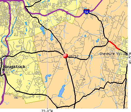 Prospect, CT (06712) map
