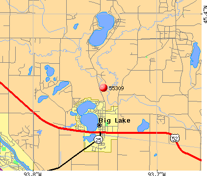 55309 Zip Code Big Lake Minnesota Profile Homes Apartments Big Lake Mn 55309 Map