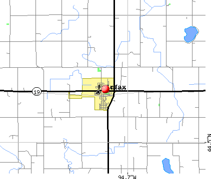 Fairfax, MN (55332) map