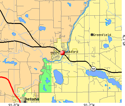 Greenfield, MN (55373) map