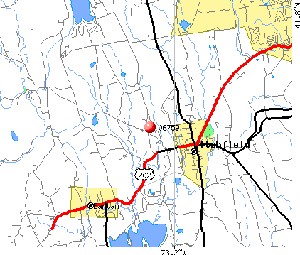 Litchfield, CT (06759) map