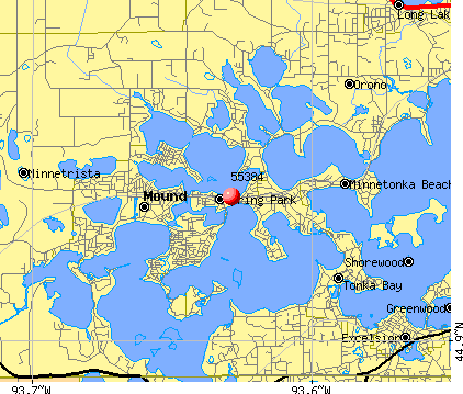 Spring Park, MN (55384) map
