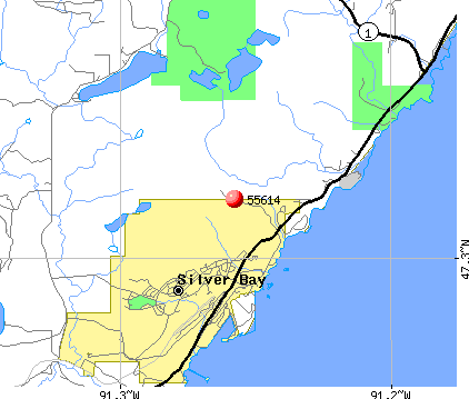 55614 Zip Code (Silver Bay, Minnesota) Profile - homes, apartments