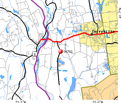 Plymouth, CT (06782) map