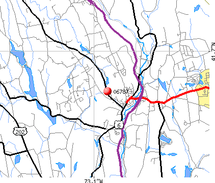 Thomaston, CT (06787) map