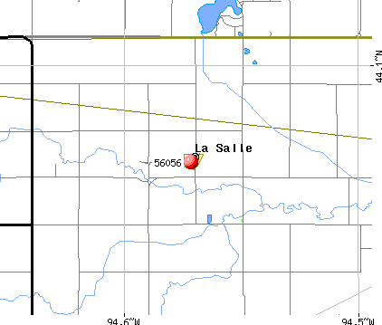 La Salle, MN (56056) map