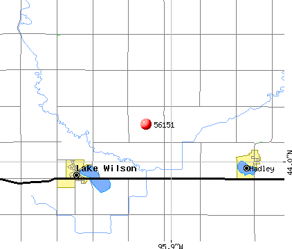 Lake Wilson, MN (56151) map