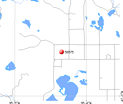 Pine Point, MN (56575) map