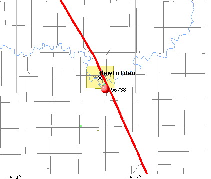 Newfolden, MN (56738) map