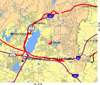 07034 map