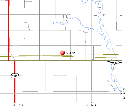Montpelier, ND (58472) map