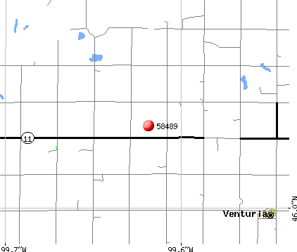 Venturia, ND (58489) map