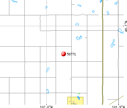 Plaza, ND (58771) map