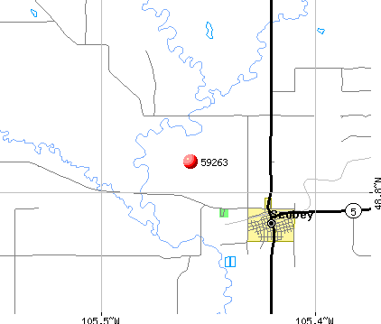 Scobey, MT (59263) map