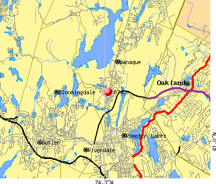 , NJ (07420) map