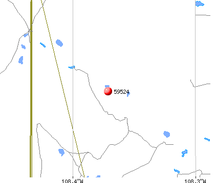 Lodge Pole, MT (59524) map