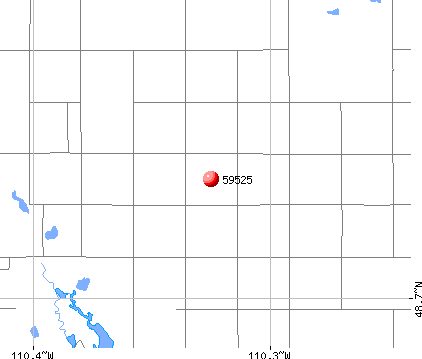 Gildford, MT (59525) map