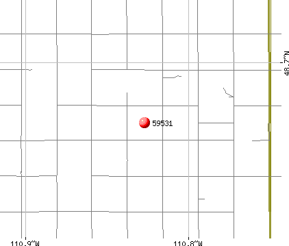 Joplin, MT (59531) map