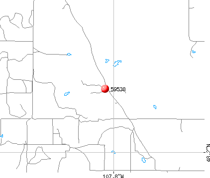 Malta, MT (59538) map