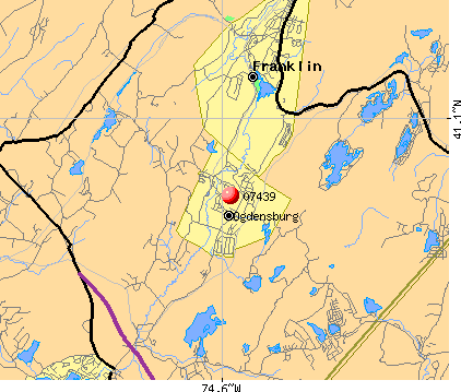 Ogdensburg, NJ (07439) map