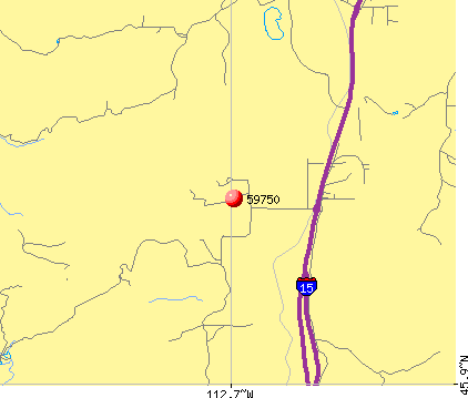 Butte, MT (59750) map