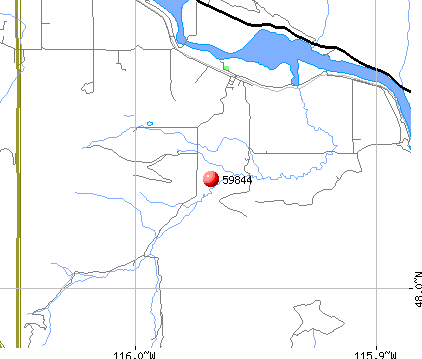 Heron, MT (59844) map
