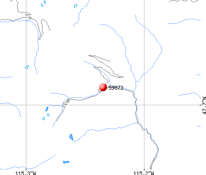 Thompson Falls, MT (59873) map