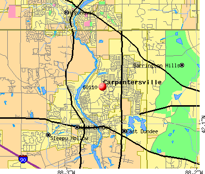 60110 Zip Code (Carpentersville, Illinois) Profile - homes, apartments