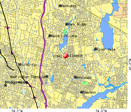 Hillsdale, NJ (07642) map