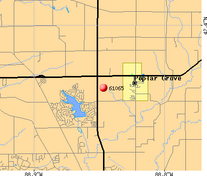Poplar Grove, IL (61065) map